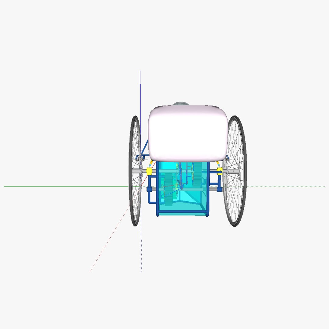 3d Model E-velomobile Velomobile