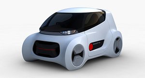 3D car kancil ev-5