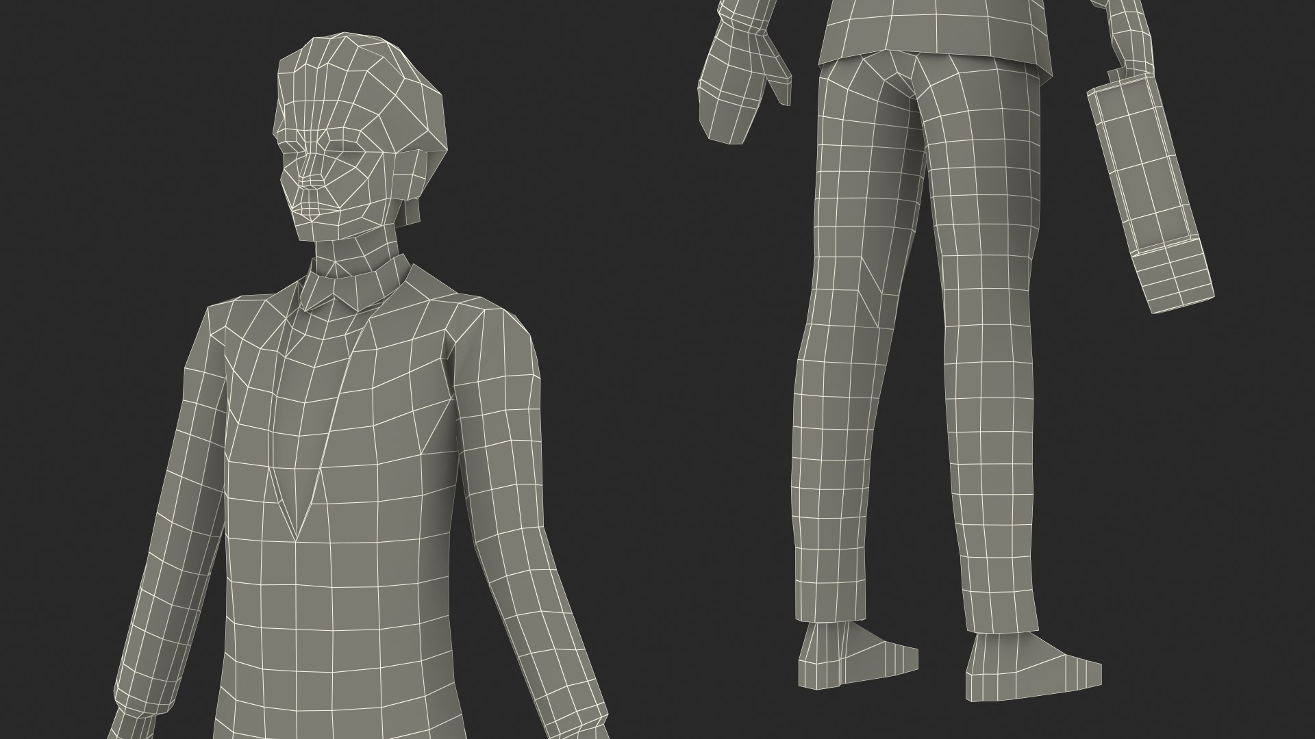 3D Low Poly Businessman model https://p.turbosquid.com/ts-thumb/ik/3BbLWj/zj/lowpolybusinessman3dsmodel021/jpg/1706138300/1920x1080/fit_q87/9ab3e5cbc1fb7ce4e59027f80ac335afd4ba83e8/lowpolybusinessman3dsmodel021.jpg