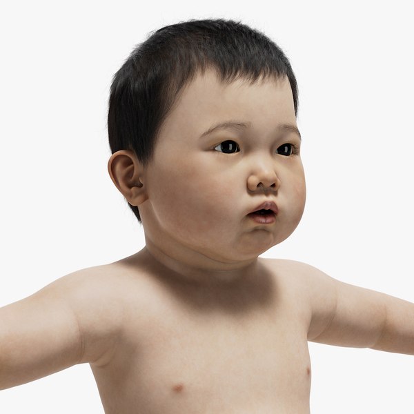 3D model Baby No Rig 3