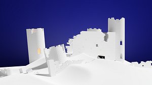 Broken Castle 3D model