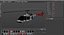 Bell 206B JetRanger III Helicopter Ten News White Rigged for Cinema 4D 3D model