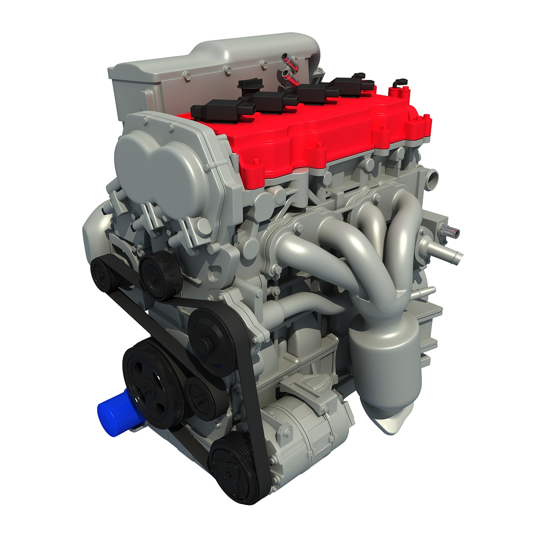 3d Car Engine