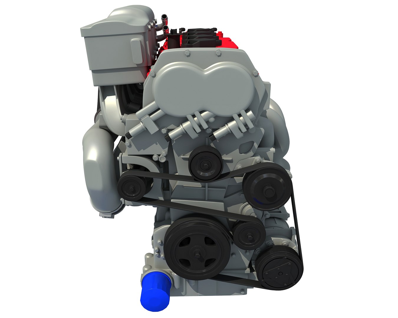 3d Car Engine