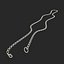 White Gold Chain Rigged