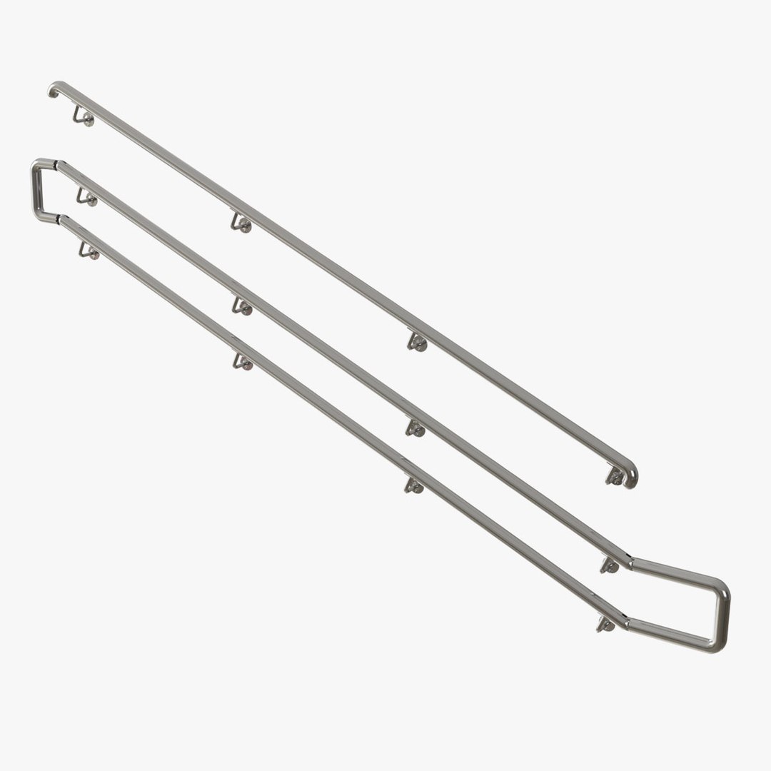 Free Railing 3D model - TurboSquid 2005795