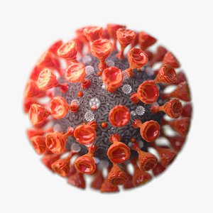 3D covid virus coronavirus