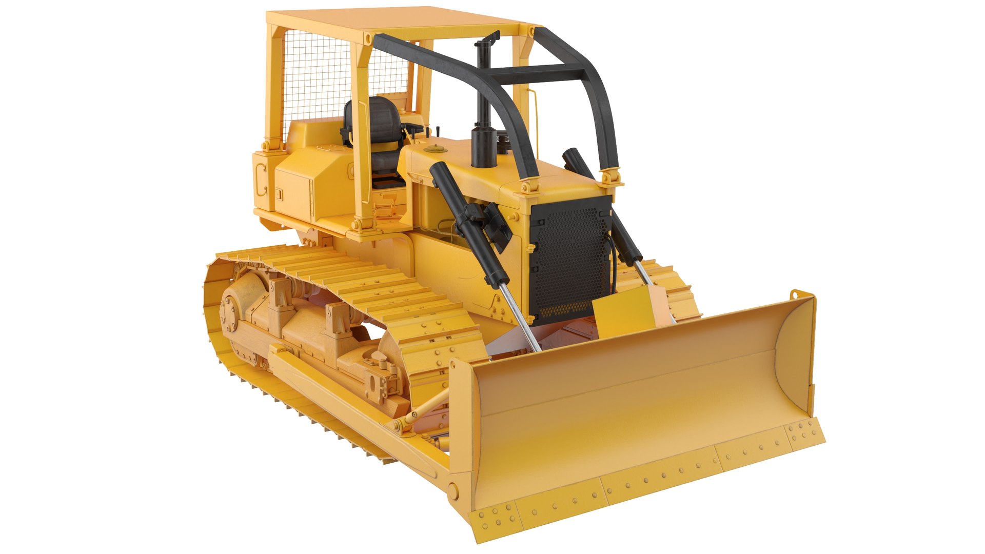 Bulldozer 3D Model - TurboSquid 2059666