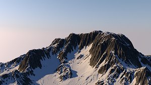 Low Poly Mountain Terrain