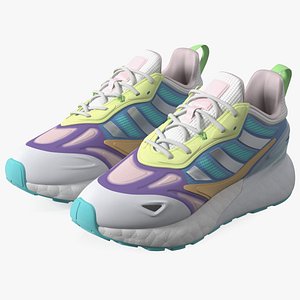 3D model Colored Sneakers