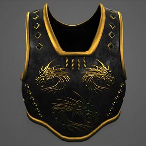 3D medieval armor