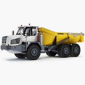 LIEBHERR TA 230 Litronic Articulated Truck v2 3D model