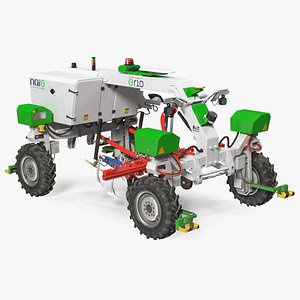 Old Autonomous Farm Robot Orio Naio Rigged