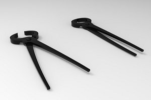 3D model Blacksmith Pincers