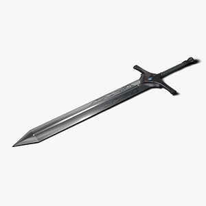 warcraft sword 3D
