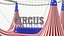 3D model Interior And Exterior Circus Tent 01