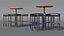 Bar Table with Stools
