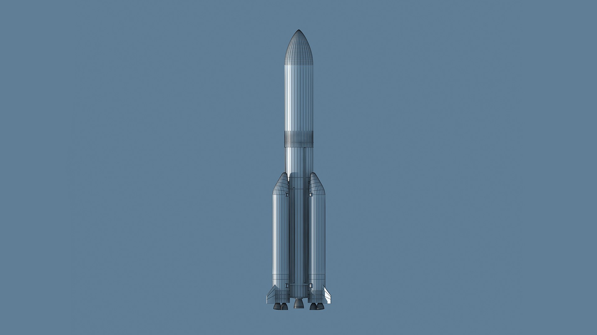 Tianhe Core Module Part Of China Tiangong Space Station 3D Model ...