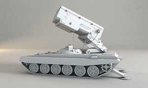 russian tos-1a 3D model