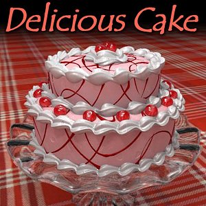 Delicious Strawberry Cake