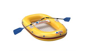 Small Inflatable Boat model
