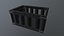 Conjunto de mobiliario urbano medieval