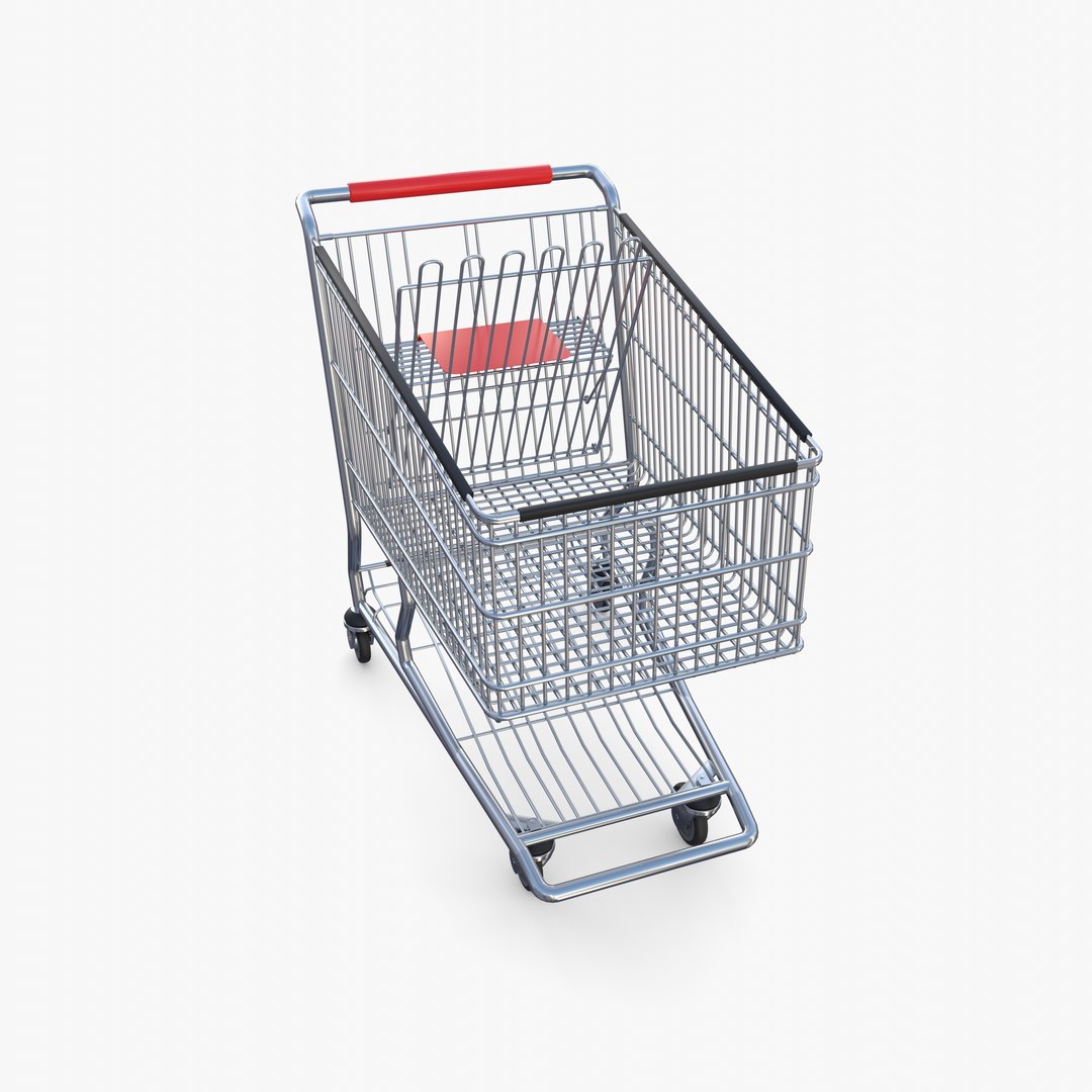 3D model Shopping cart v6 - TurboSquid 2045895