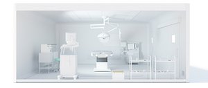 3D Hospital operating room