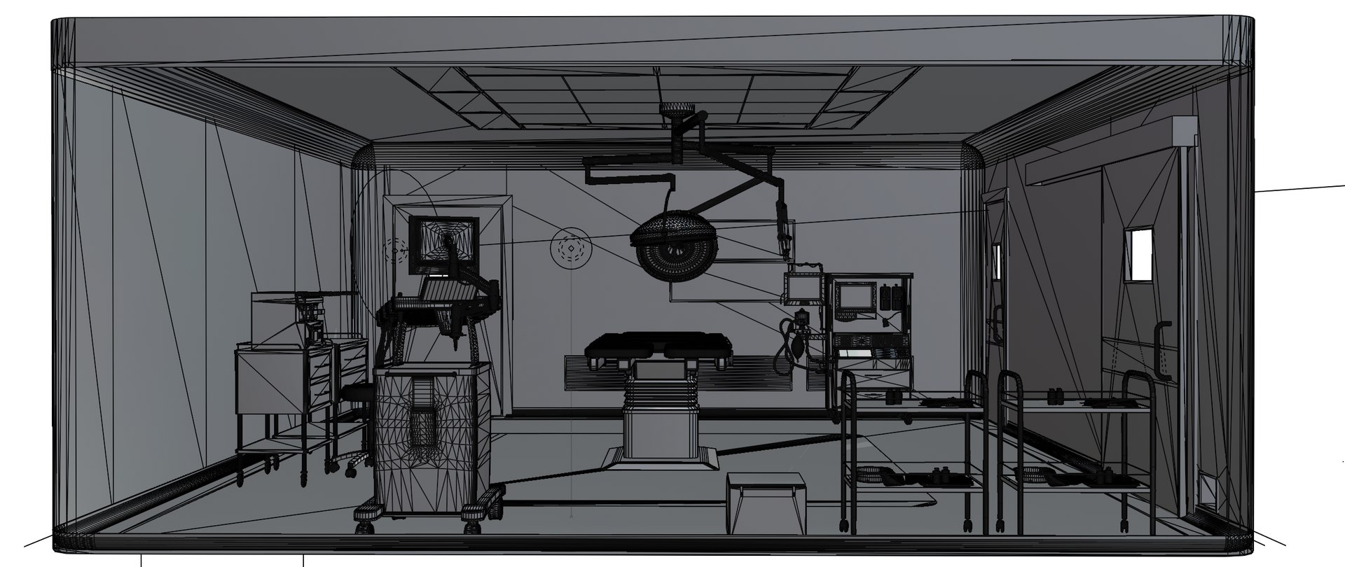 3D Hospital Operating Room - TurboSquid 1844810