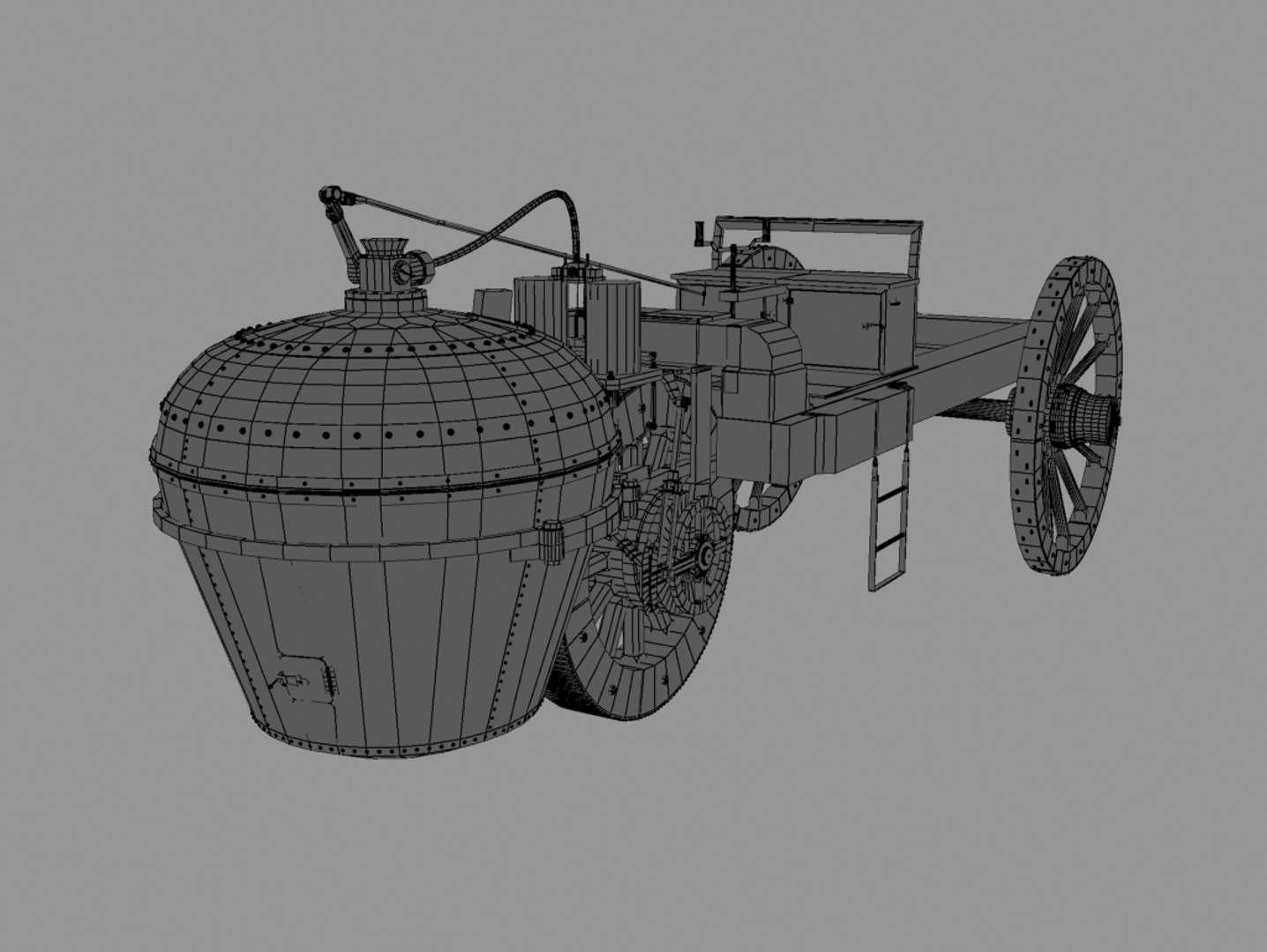 3d model nicolas cugnot s steam
