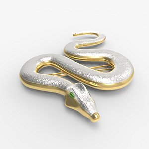 Snake Brooch