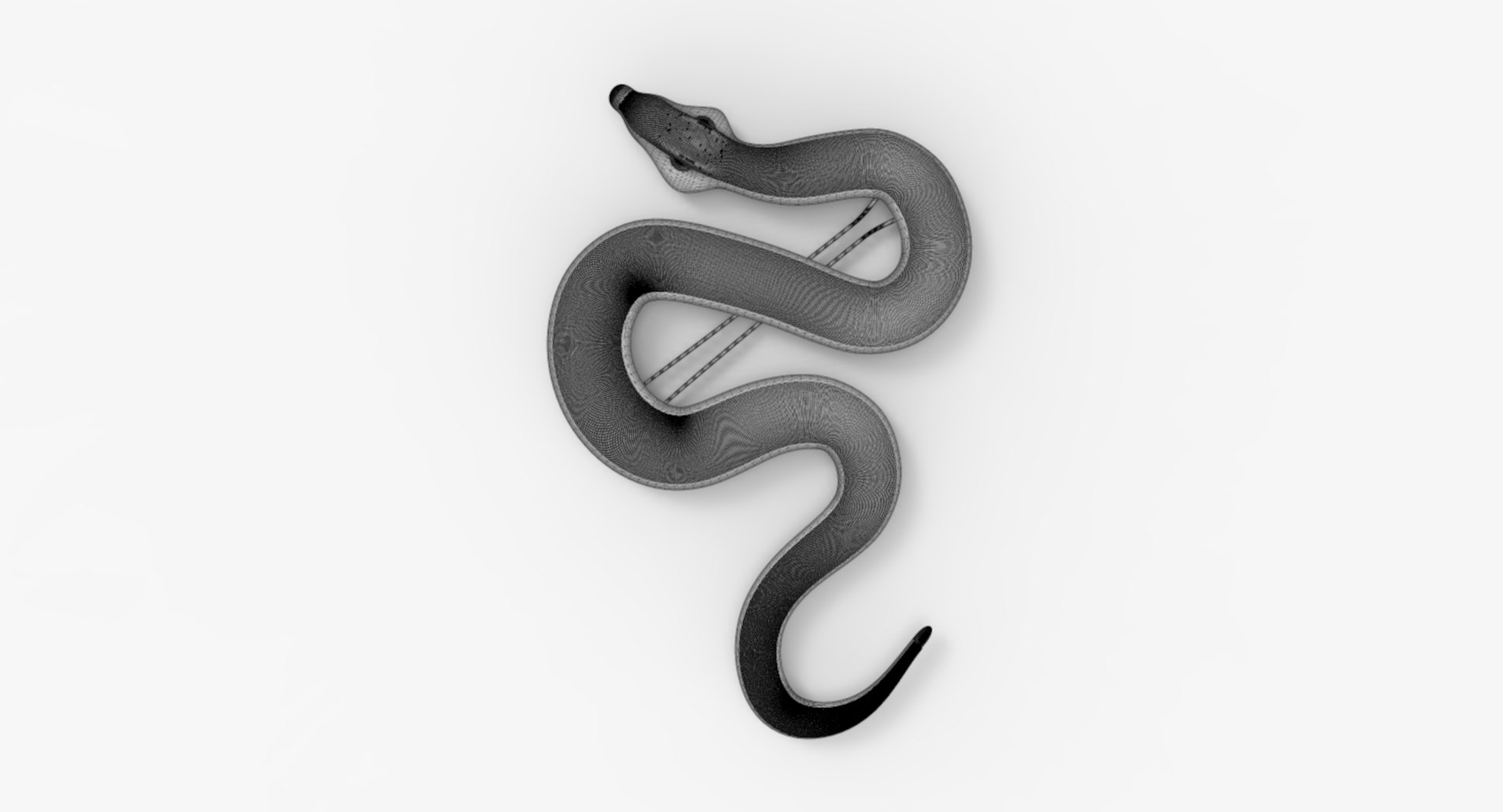 3D snake brooch - TurboSquid 1259738