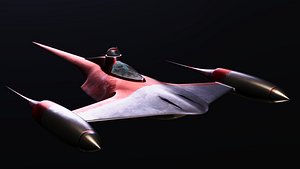3D N1Starfighter model