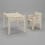 CH410 CH411 Silla de mesa - Hans J. Wegner