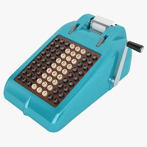 Retro Adding Machine 02