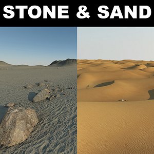sand desert terrain 3d max