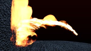 flamethrower blender 2 3d blend