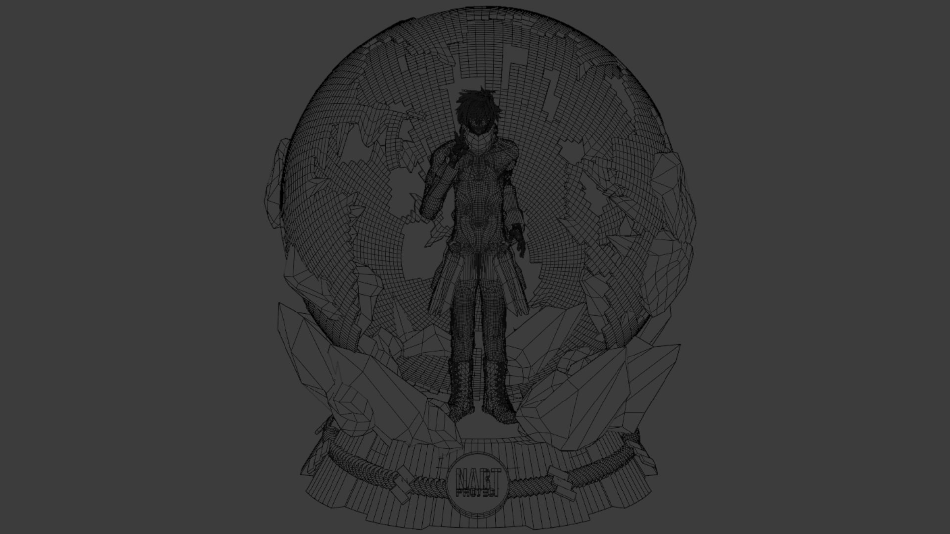 Satoru Gojo Sphere 3D Model - TurboSquid 1850625