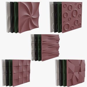 3D 3D Wall Panels