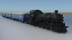 Animated train
