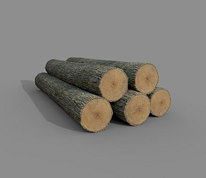Wood Logs 3D