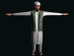 3d taliban soldier model