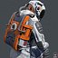 3d model unity space suit