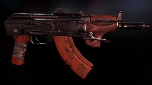 3D akmsu rifle