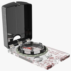 Mirror Compass Open