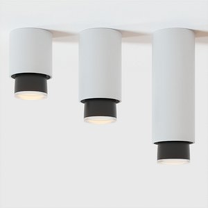 CLAQUE F43  Ceiling lamp By Fabian 3D model