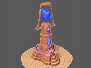 desert totem 3D model