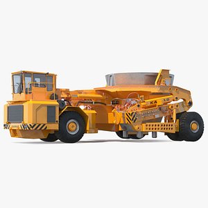 3D model KAMAG Slag Pot Carrier