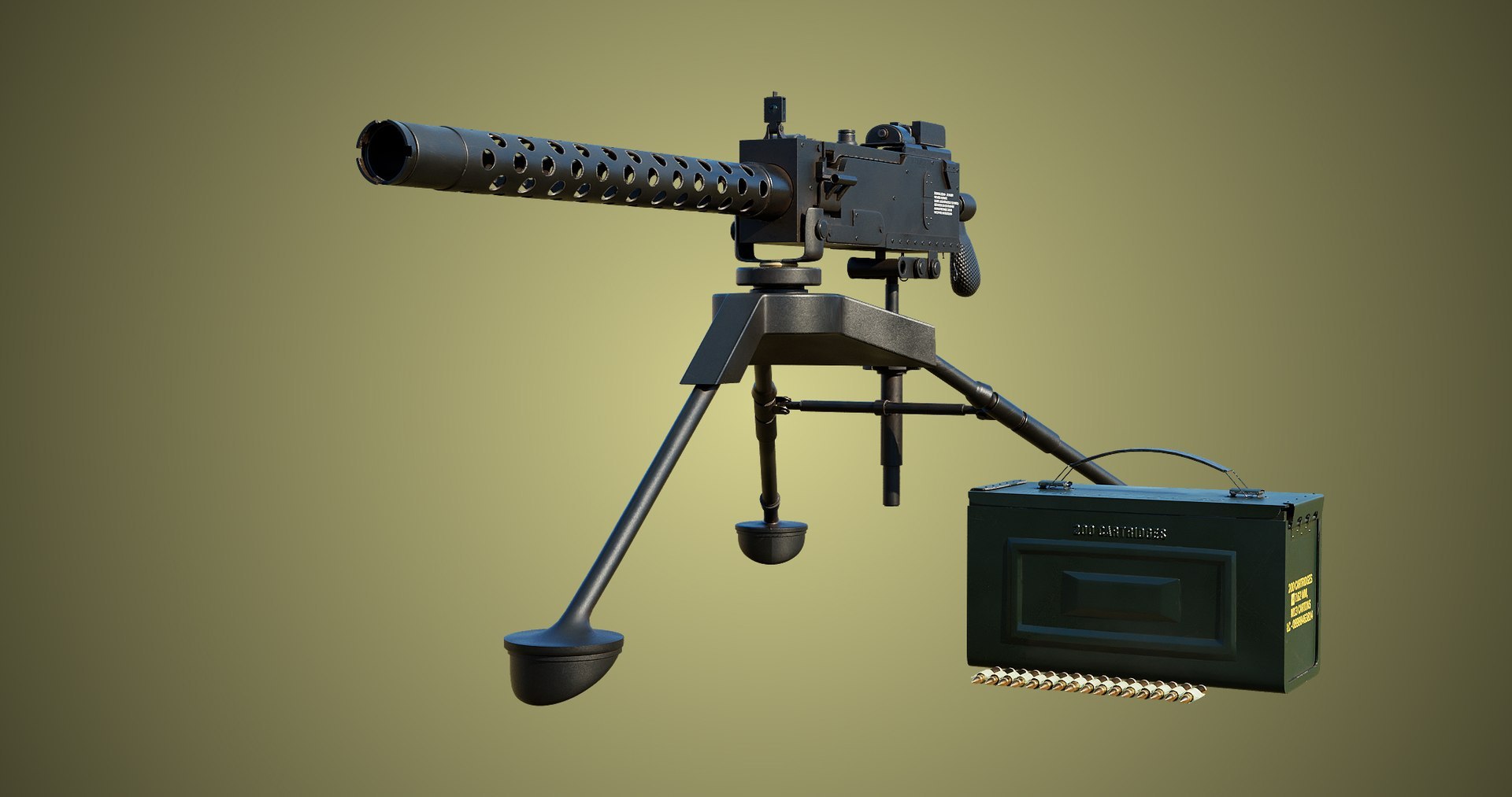 3D 4 Machine Guns All PBR Unity UE Textures Included https://p.turbosquid.com/ts-thumb/il/GHgJwy/JV/m1919machinegun2/jpg/1749534268/1920x1080/fit_q87/d10b9bf2fb1acdd13688e5900eed5e896be4d4ea/m1919machinegun2.jpg