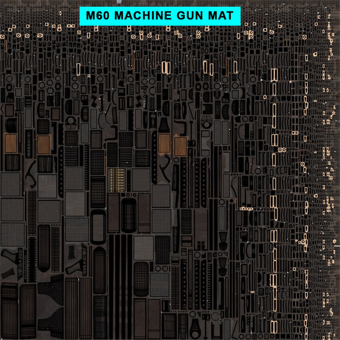 3D 4 Machine Guns All PBR Unity UE Textures Included https://p.turbosquid.com/ts-thumb/il/GHgJwy/Zt/m60machinegun2/png/1749535174/1920x1080/fit_q87/83e7a40337b333e0d93c652cd25ac2d4b0661ac8/m60machinegun2.jpg